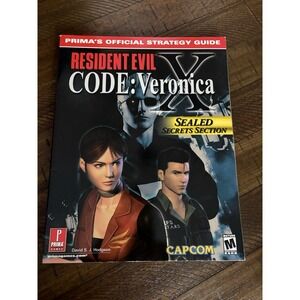 Resident Evil Code Veronica Prima's Official Strategy Guide Secrets Section